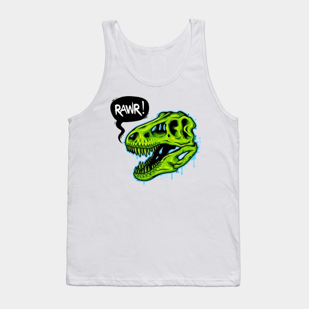 RAWR Tank Top by Misfit04